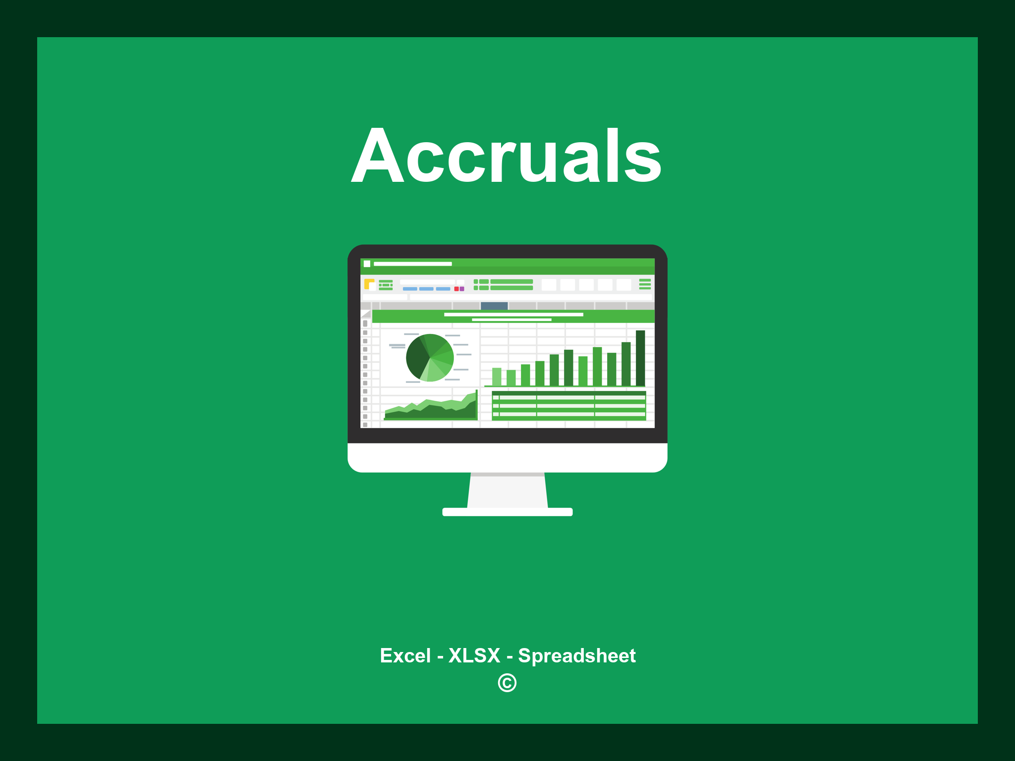 Accruals Excel Template