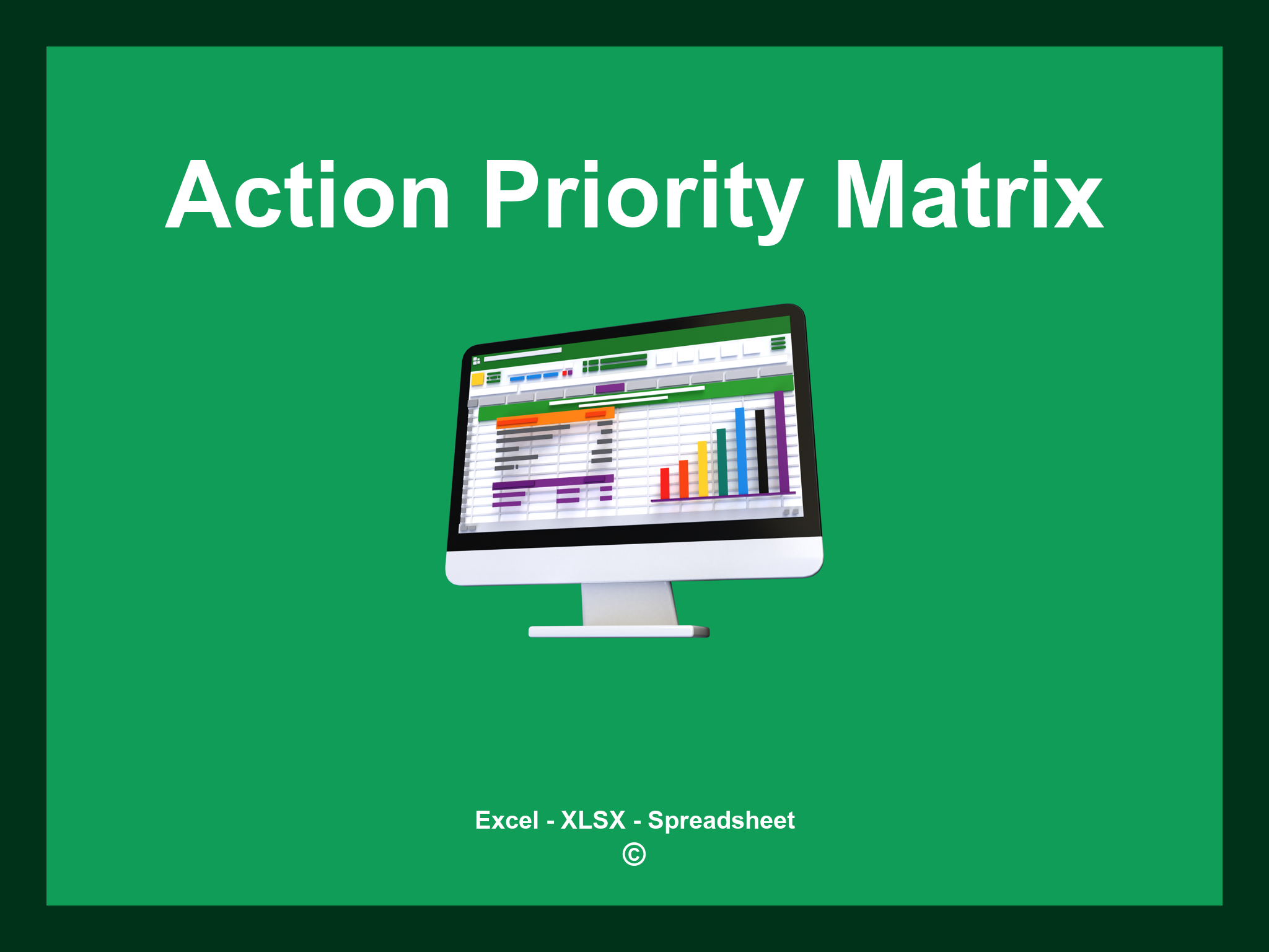 Action Priority Matrix Template Excel