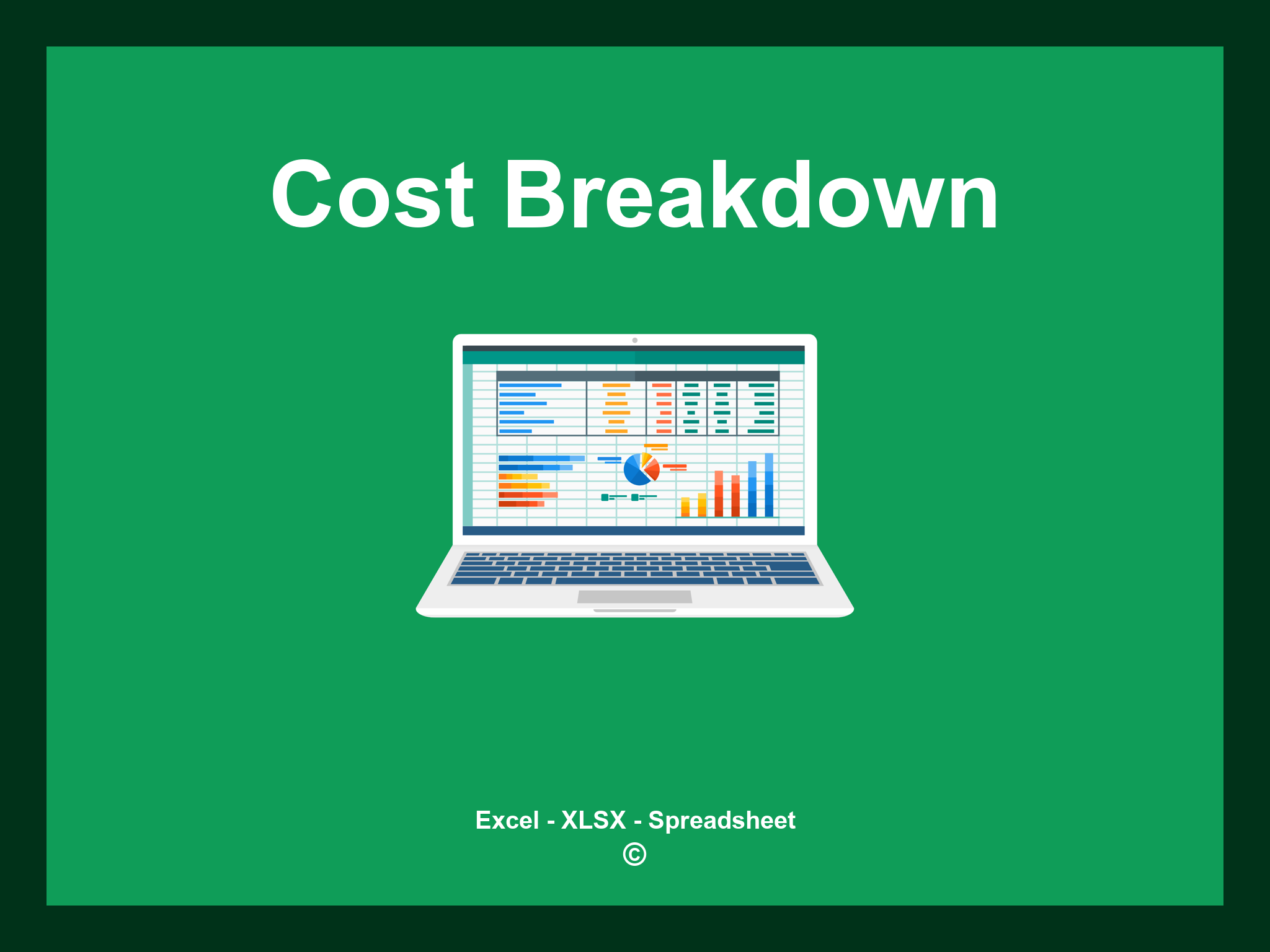 Cost Breakdown Template Excel