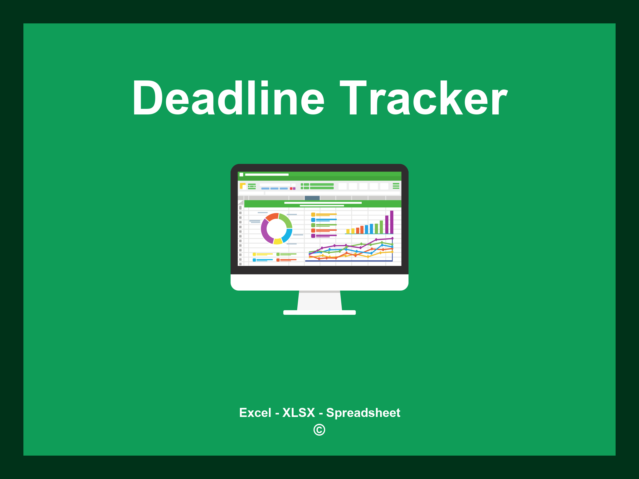 Deadline Tracker Excel Template