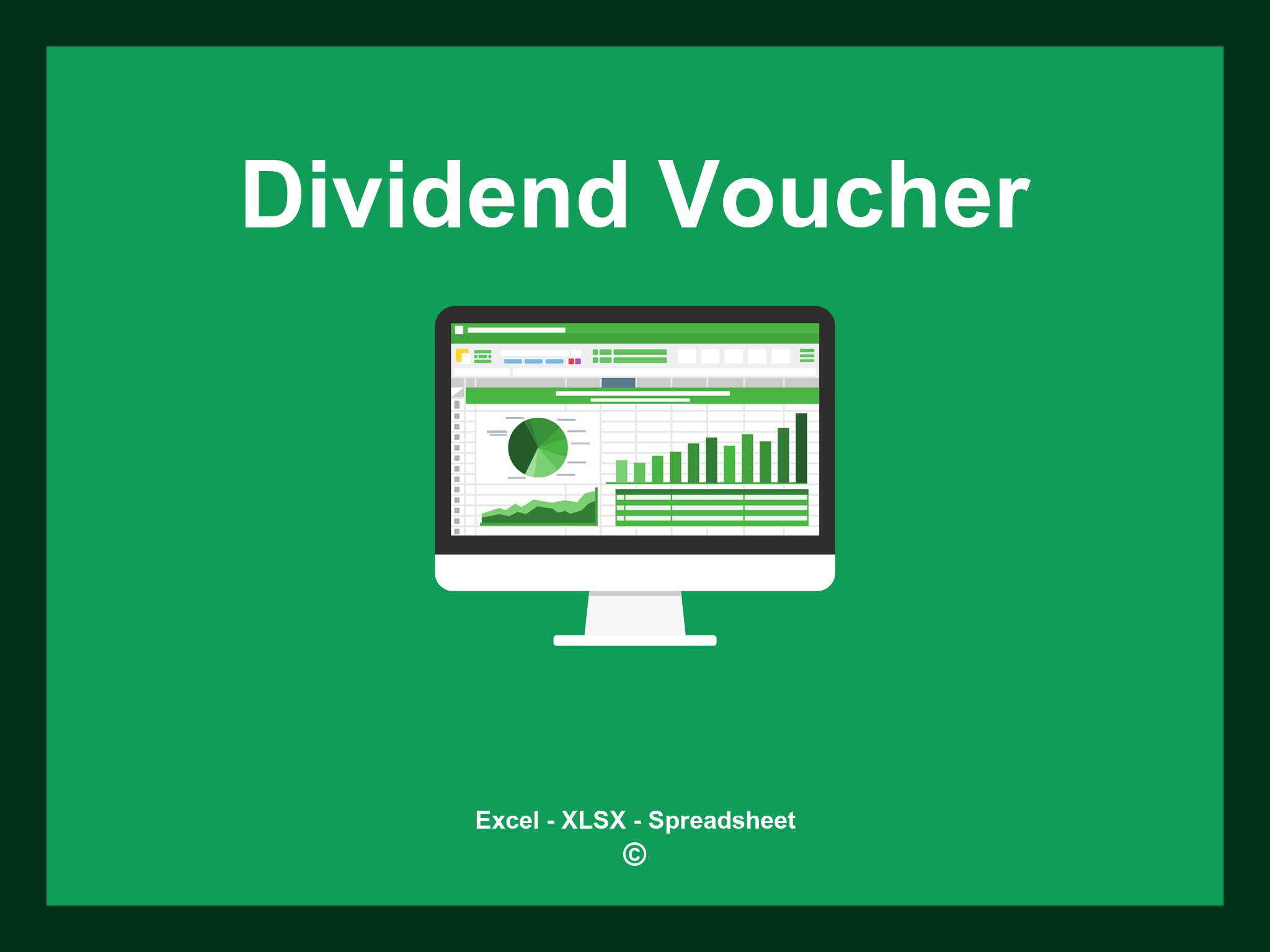 Dividend Voucher Template Excel