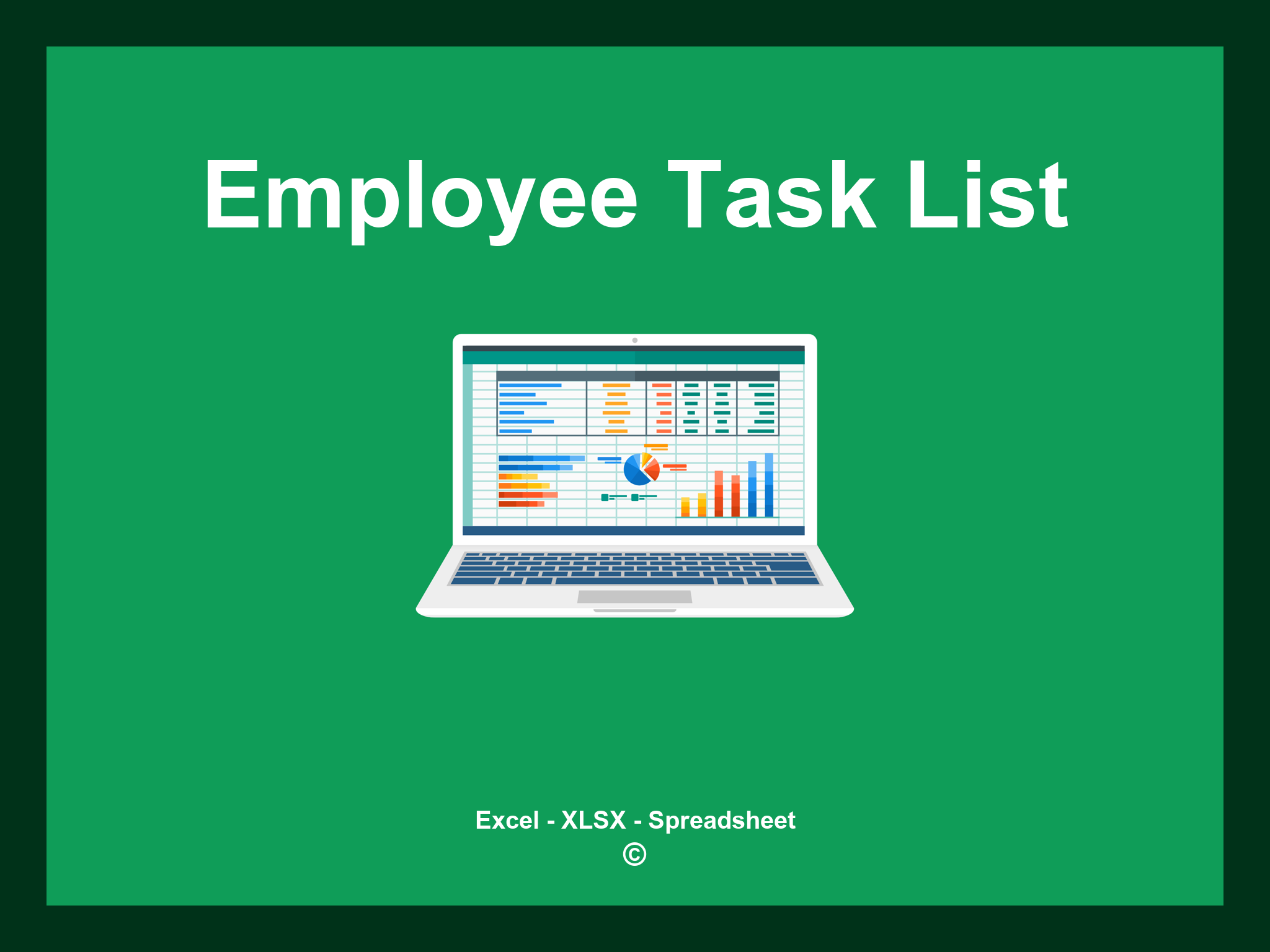 Employee Task List Template Excel