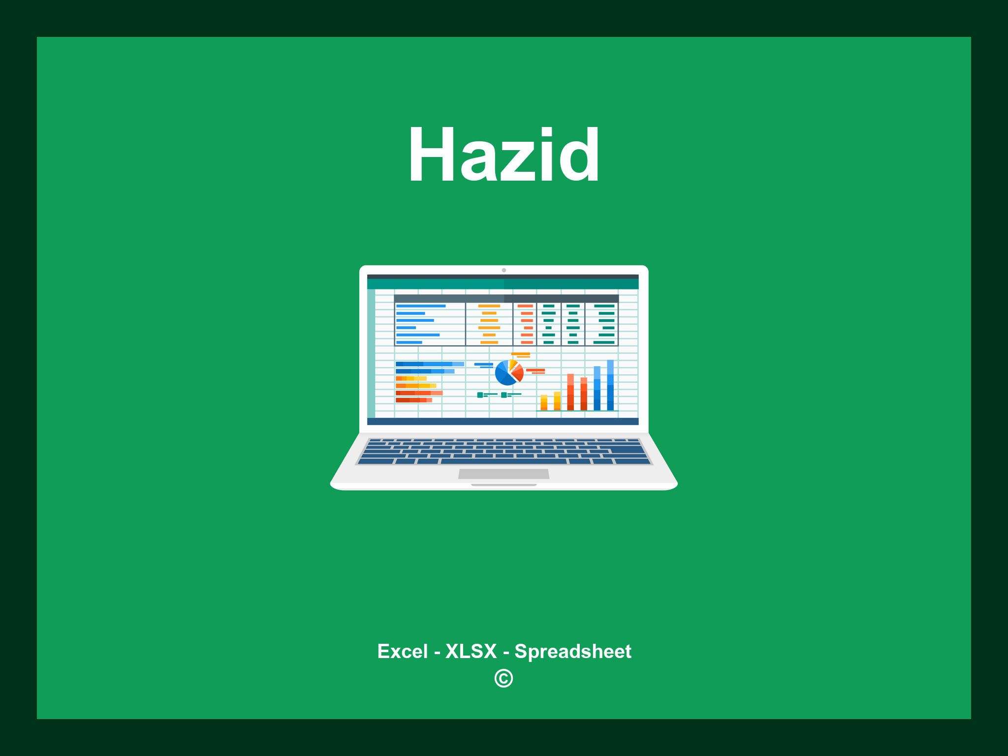 Hazid Template Excel