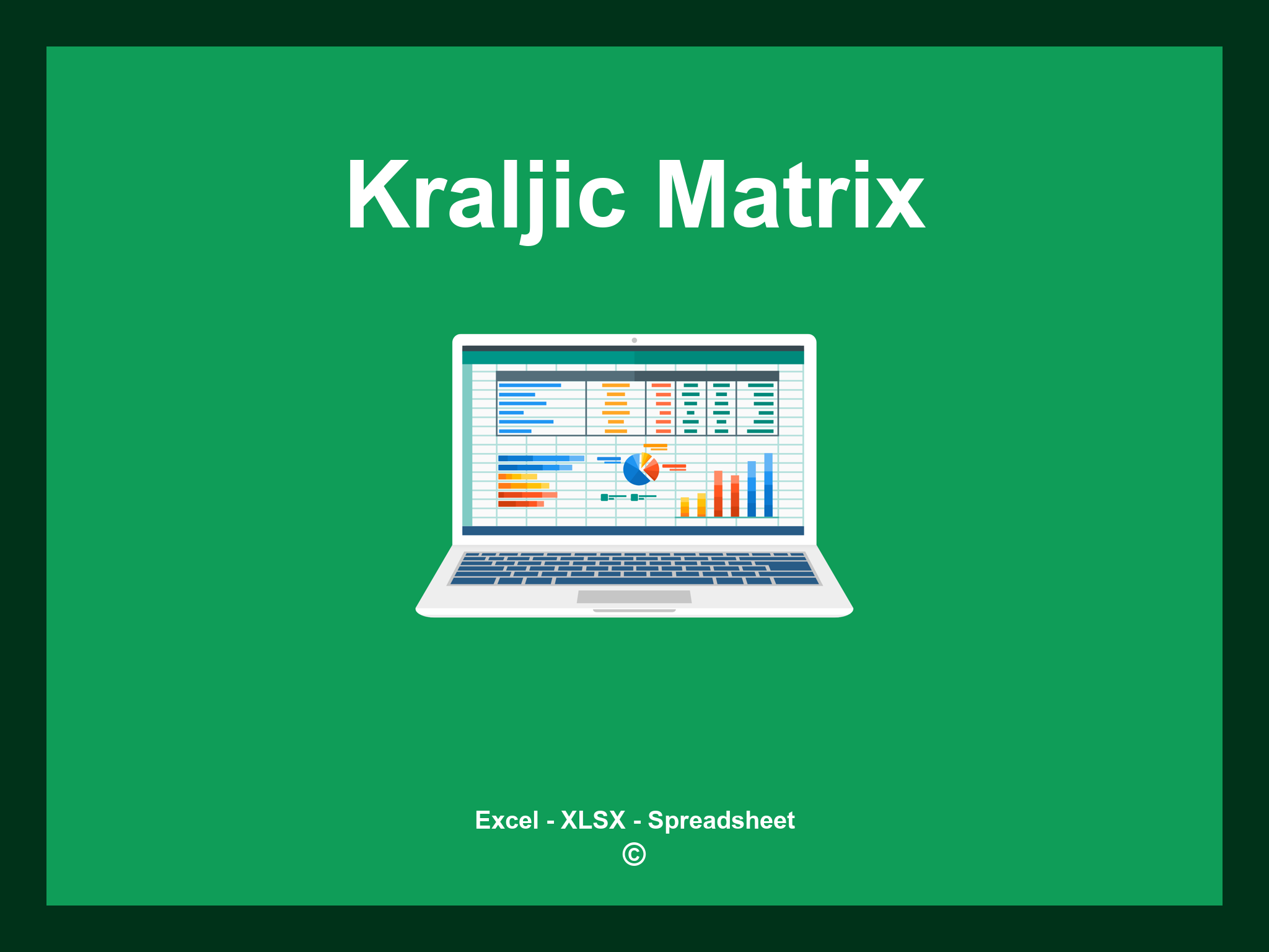 Kraljic Matrix Template Excel