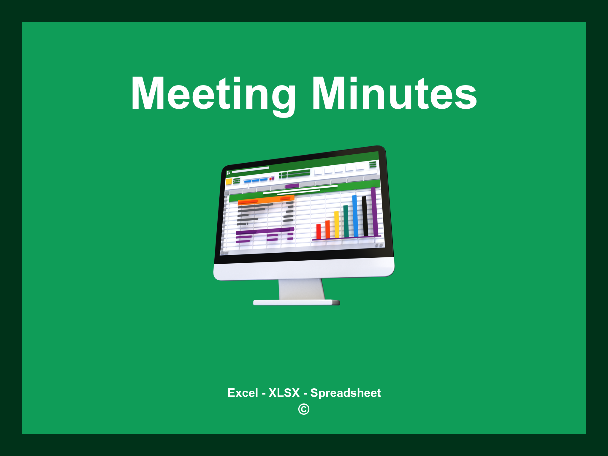 Meeting Minutes Template Excel