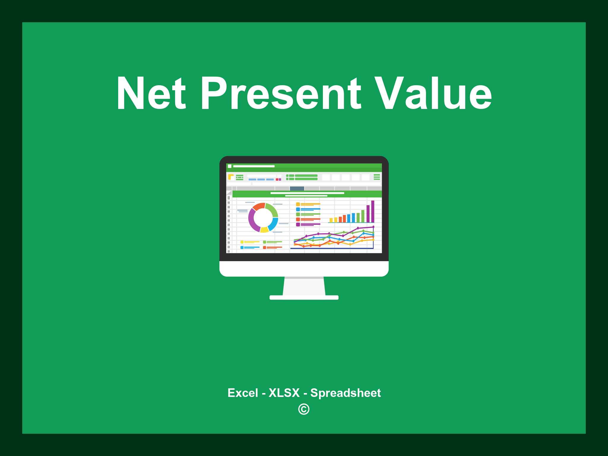 Net Present Value Excel Template