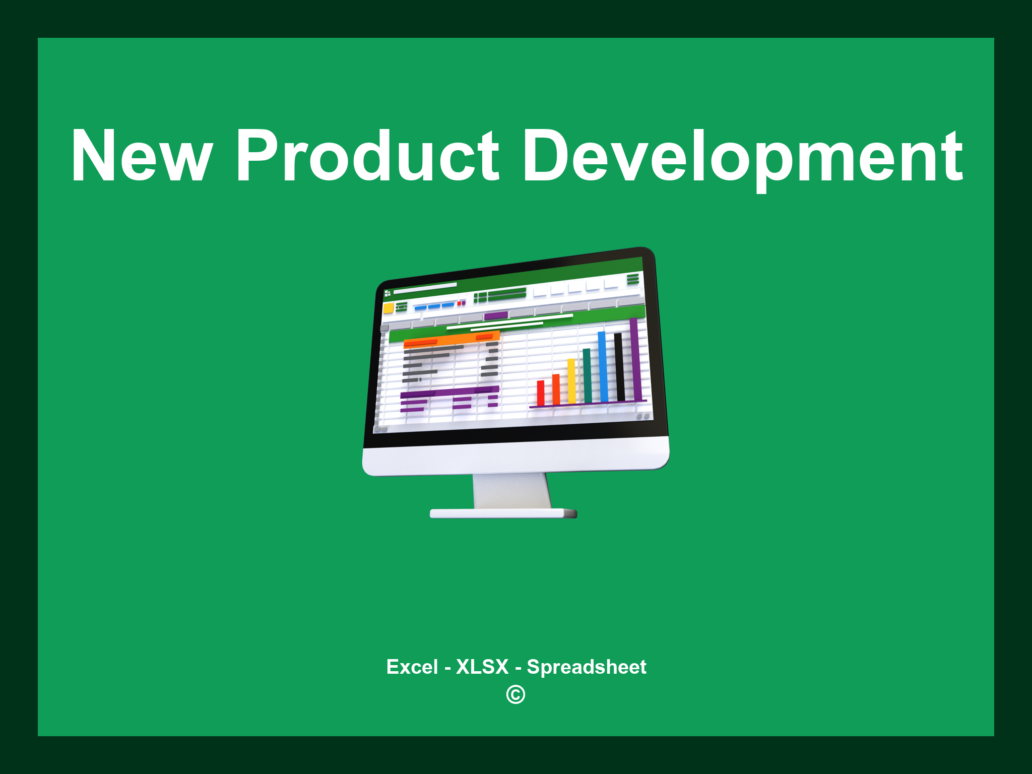 New Product Development Template Excel