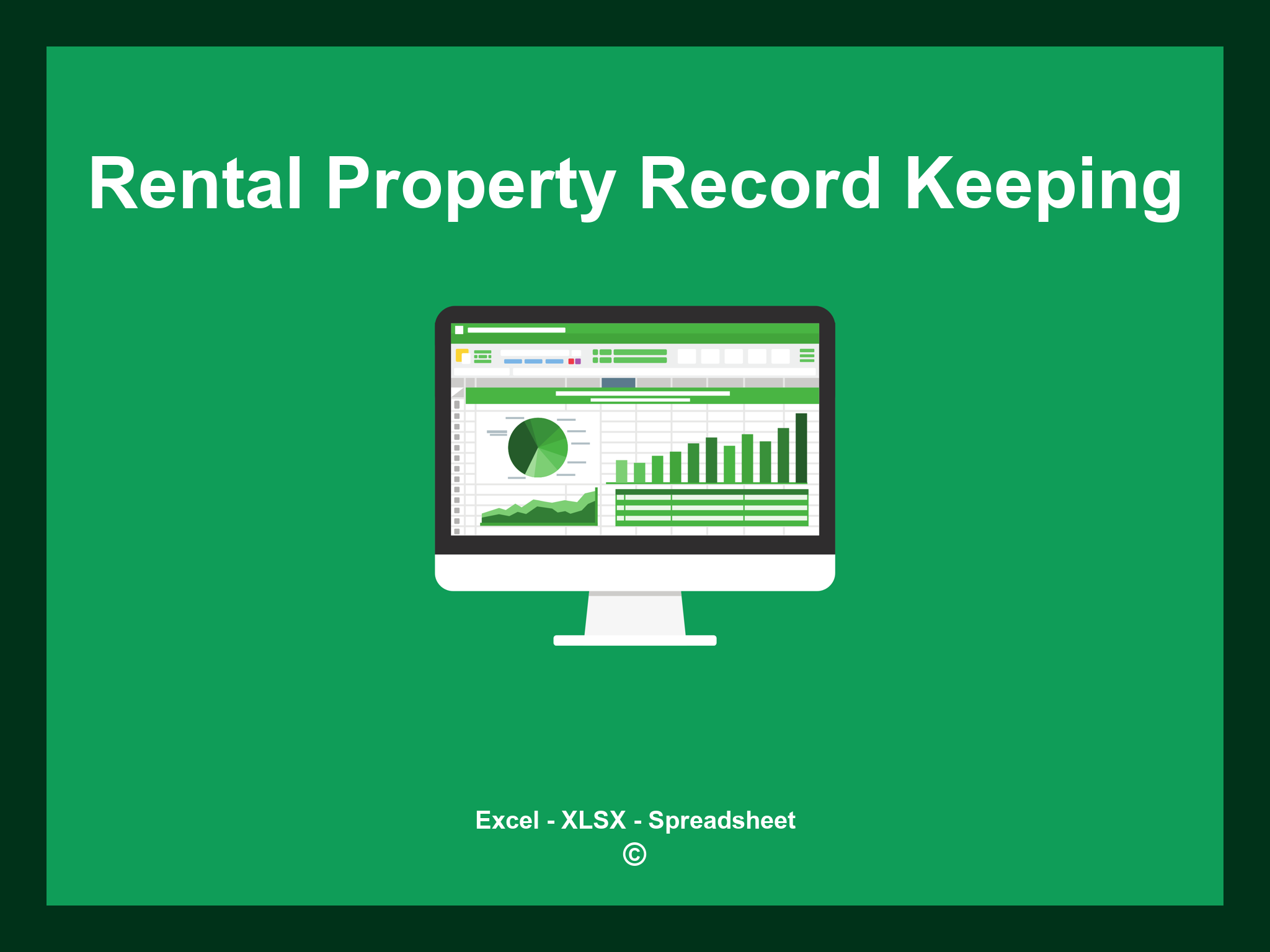 Rental Property Record Keeping Template Excel