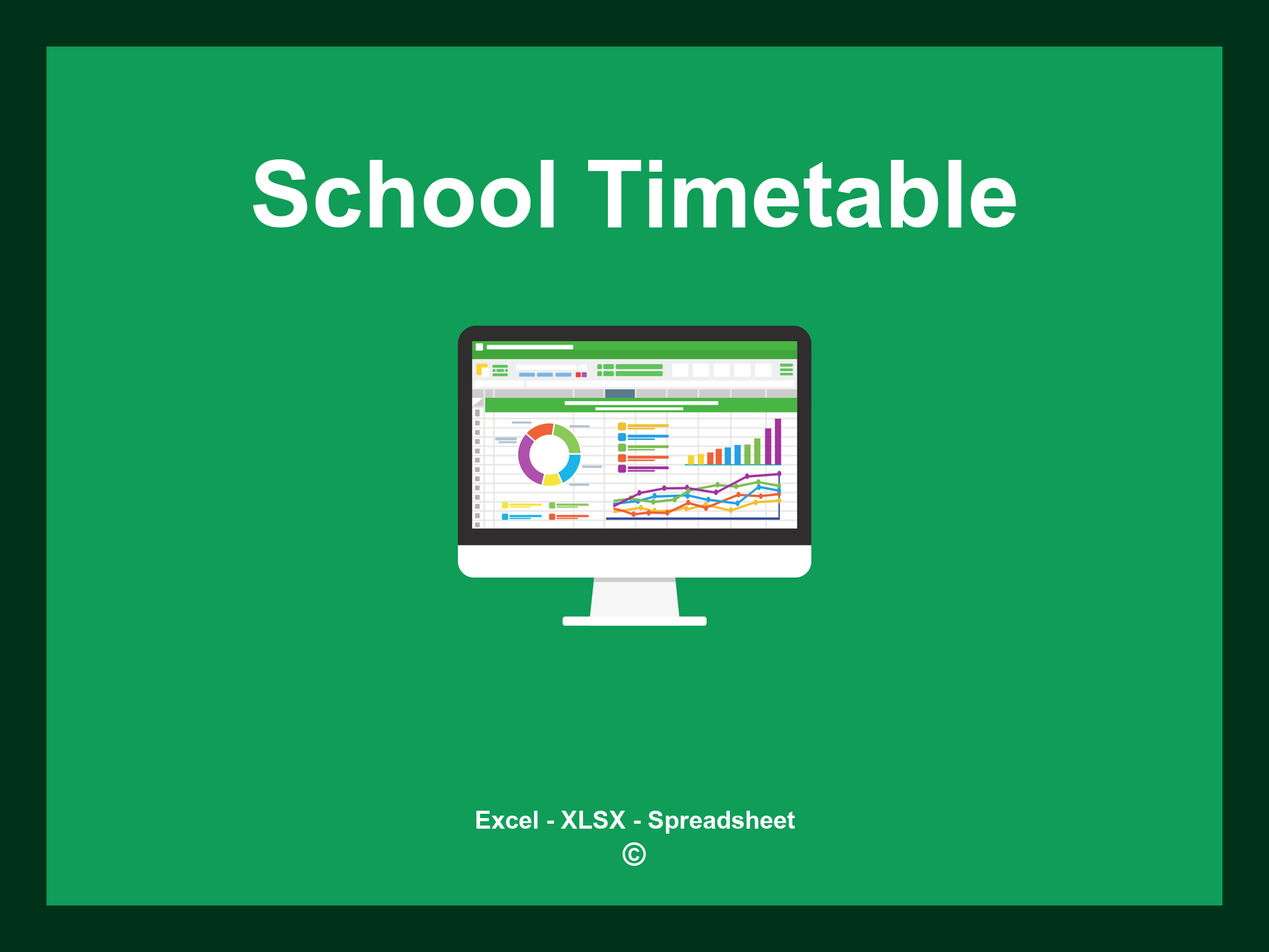 School Timetable Template Excel