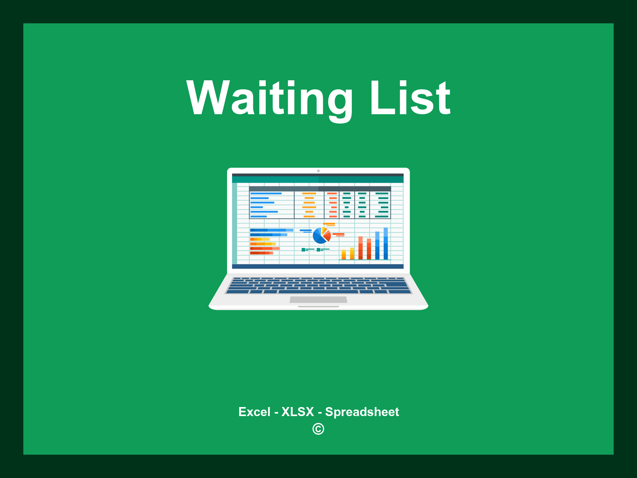 Waiting List Template Excel